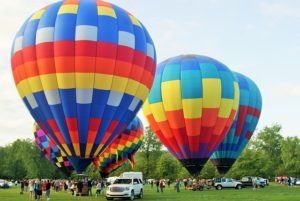 Vyhlídkové lety balonem